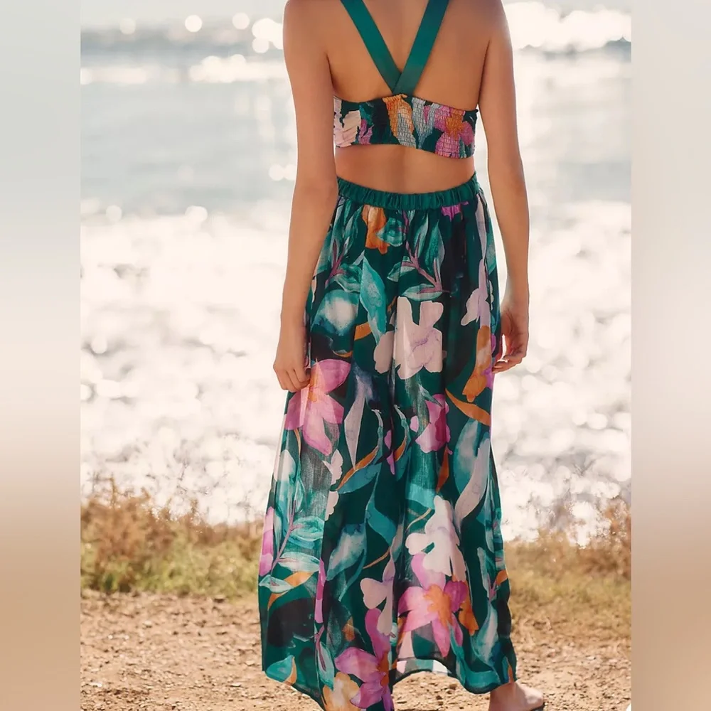 Anthropologie The Brinley V-Neck Jumpsuit size small - Picture 4 of 10